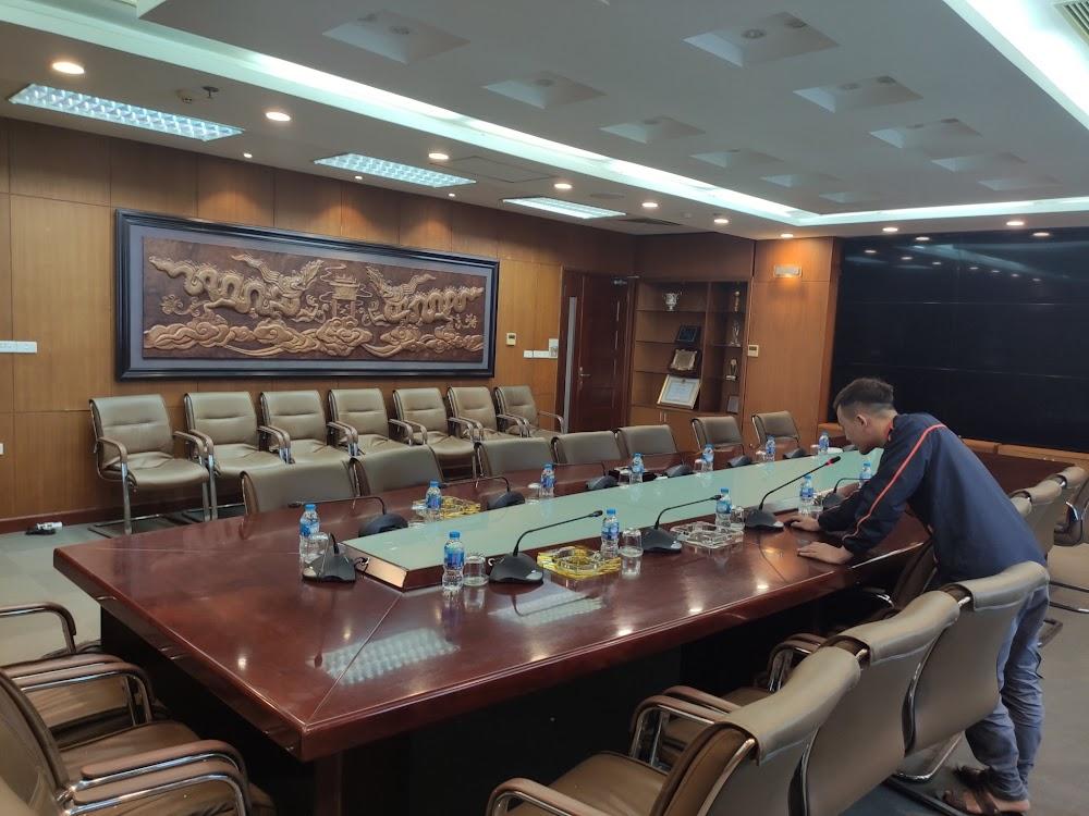 Qua trình thi công hệ thống âm thanh tại Saigon Centre