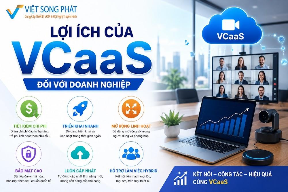 BYOD Là Gì? Giải Pháp Hội Nghị Truyền Hình Hiện Đại Cho Doanh Nghiệp Trong Kỷ Nguyên Hybrid Working 8 Lợi ích của VCaaS đối với doanh nghiệp