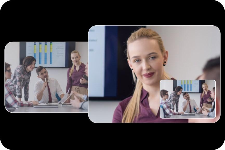 Màn Hình Tương Tác Yealink MeetingBoard 75C 75inch 33 che do hinh anh trong hinh anh picture in picture