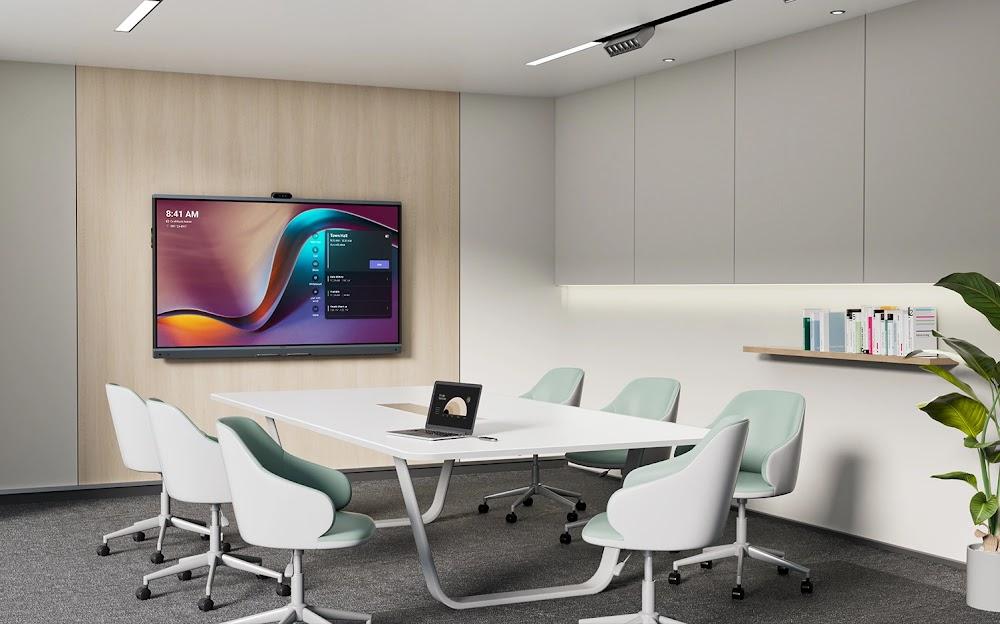 Yealink MeetingBoard Pro 65 inch 35 yealink meetingboard pro 65 inch cho phong hop nho 1 6 nguoi