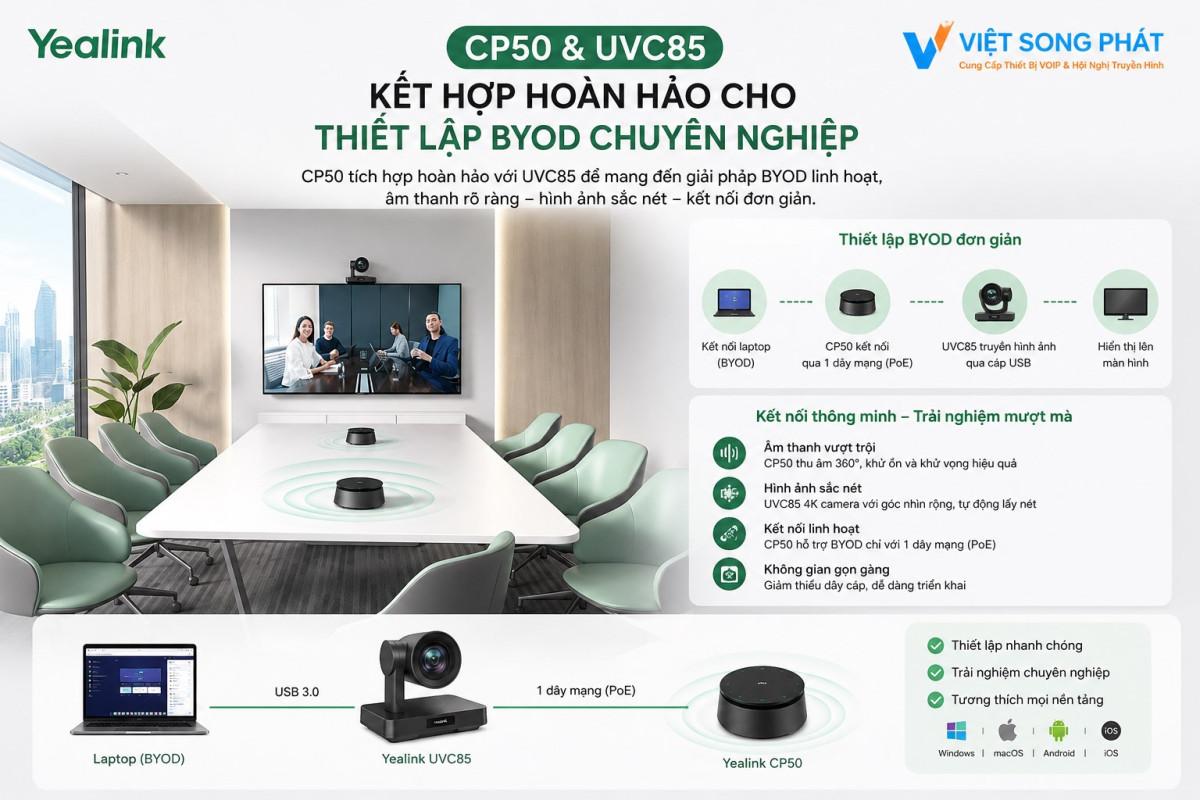 Loa hội nghị Yealink CP50 20 loa hoi nghi yealink cp50
