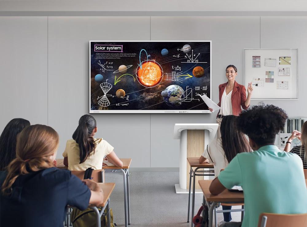 Màn hình tương tác thông minh Samsung Flip Pro 75 inch 33 man hinh tuong tac samsung flip pro 75 inch wm75b tizen os