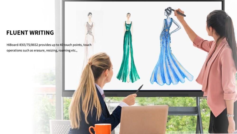 Màn Hình Tương Tác HiBoard-IA65S2-C cho Trải nghiệm thị giác và viết vẽ chân thực 