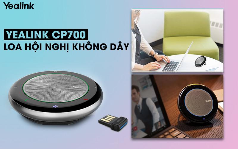 Yealink CP700 thiết bị loa hội nghị không dây trực tuyến