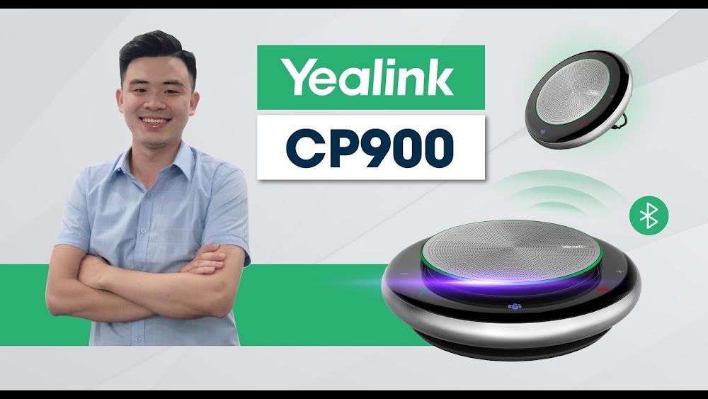 Loa họp trực tuyến tích hợp micro Yealink CP900 bluetooth cho 6 người