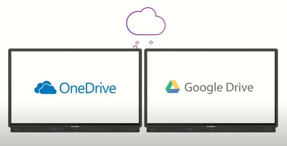 cho phép giáo viên sử dụng tài khoản Microsoft hoặc Google để đăng nhập và lưu trữ dữ liệu cá nhân trên đám mây thay vì trên thiết bị