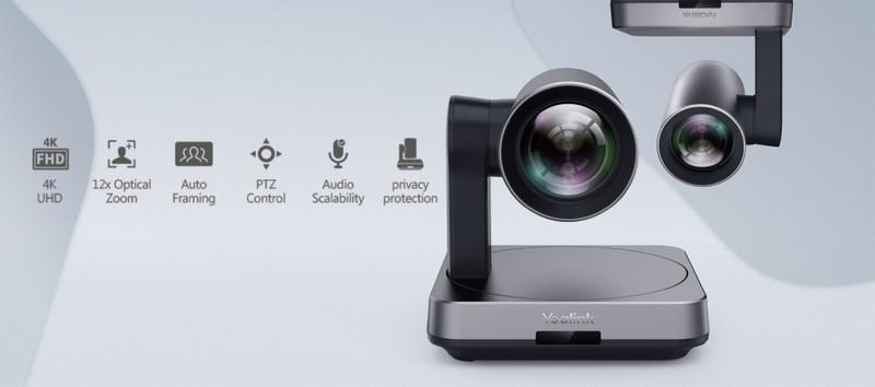 Camera Hội Nghị Yealink UVC84 USB PTZ 17 camera hoi nghi yealink uvc84 usb ptz