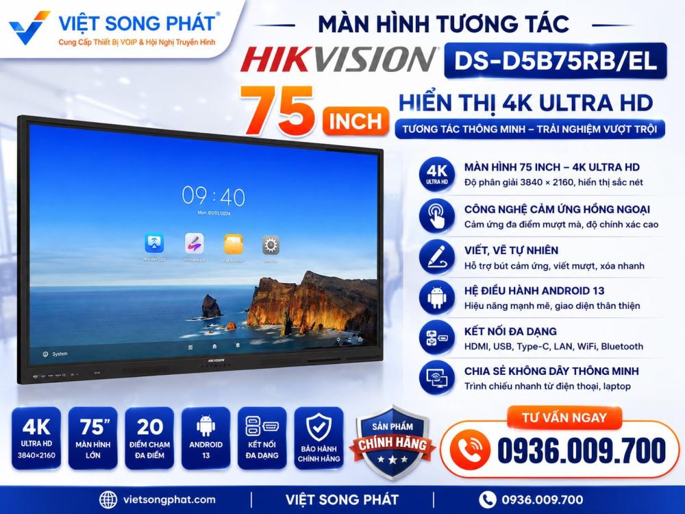 Màn hình Tương Tác Hikvision 75 inch DS-D5B75RB/EL 26 man hinh tuong tac hikvision 75 inch ds d5b75rbel