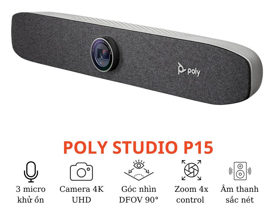 Camera webcame Poly Studio P15