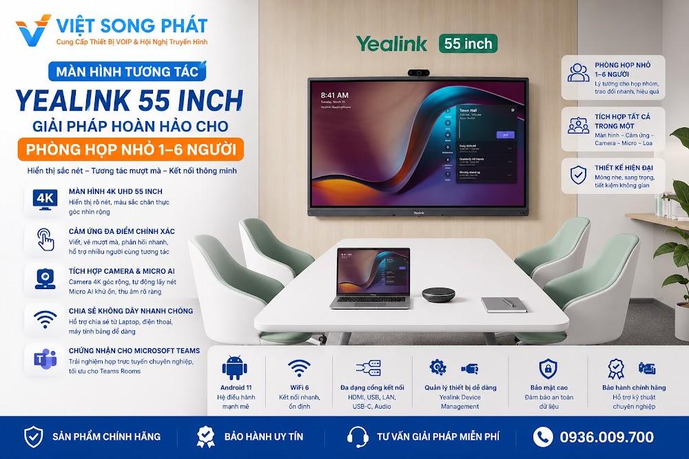 Màn hình tương tác inch phù hợp cho phòng họp nhỏ