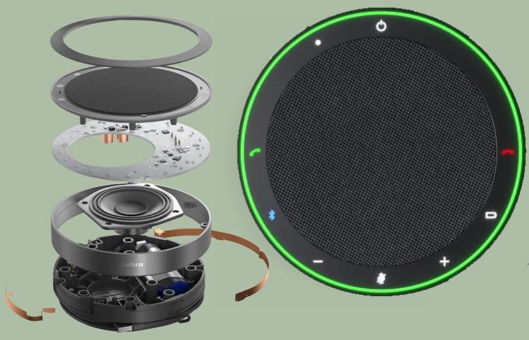 Loa Hội Nghị Không Dây Bluetooth Jabra SPEAK2 75 MS Kèm Mic