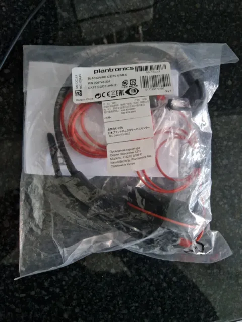 Tai nghe Poly Plantronics C3210 USB-A 2 Tai nghe Poly Plantronics C3210 USB-A - Ảnh 2