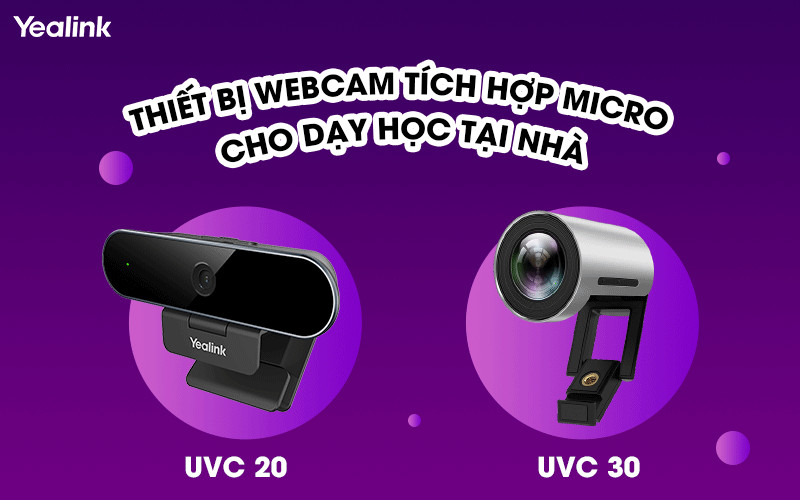 thiet bi webcam tich hop micro cho day hoc tai nha