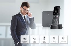 Yealink W73P có phần cứng, thuật toán âm thanh, khả năng tính toán và cường độ tín hiệu được nâng cấp cải tiến