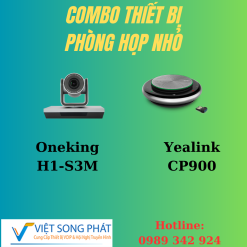 Combo OneKing H1-S3M và Yealink CP900