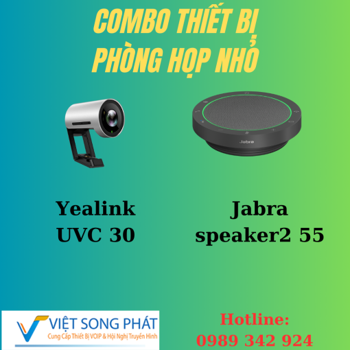 Combo UVC30 và Jabra Speak2 55ms
