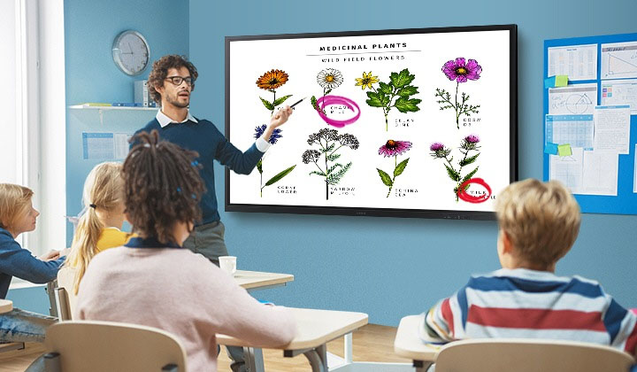 Màn hình tương tác thông minh Samsung Flip Pro 75 inch 42 man hinh tuong tac samsung flip pro 85 inch