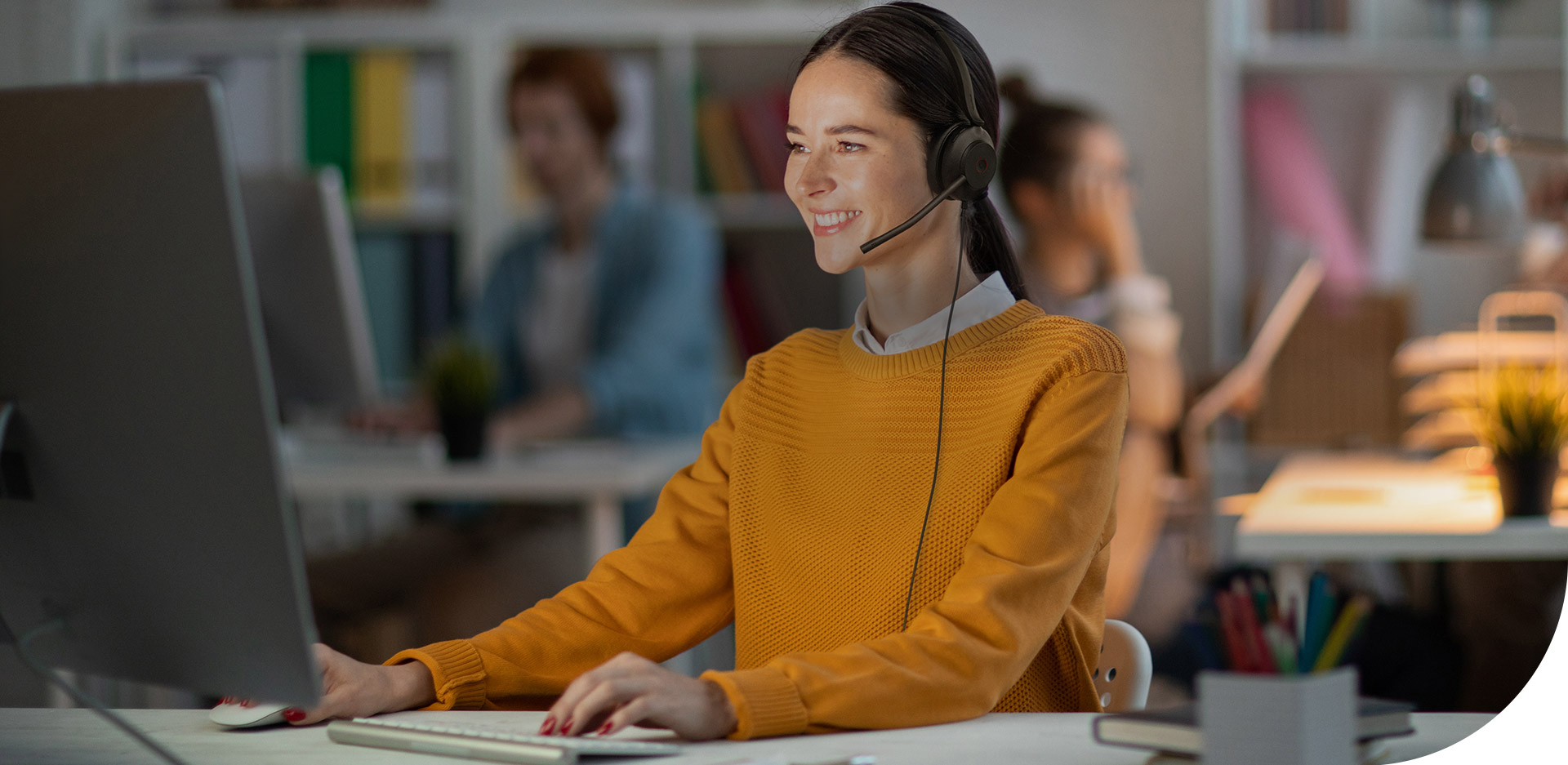 Yealink UH35 Mono USB- C to USB-A - Tai nghe callcenter 2024 Làm việc tại văn phòng với tai nghe Yealink UH35