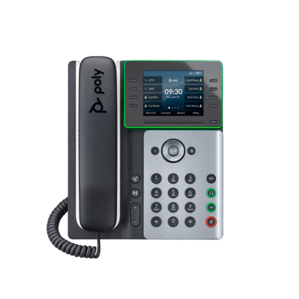 Poly Edge E350 IP Phone and PoE-enabled (82M89AA) 1 Poly Edge E350 IP Phone and PoE-enabled (82M89AA)