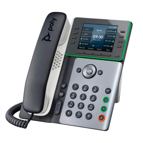 Poly Edge E320 IP Phone and PoE-enabled (82M88AA) 2024 Poly Edge E320 IP Phone and PoE-enabled (82M88AA) có kiểu dáng hiện đại, bắt mắt