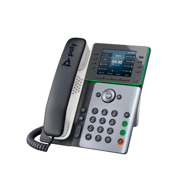 Poly Edge E350 IP Phone and PoE-enabled (82M89AA) 2 Poly Edge E350 IP Phone and PoE-enabled (82M89AA)