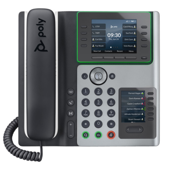 Poly Edge E450 điện thoại IP Phone hỗ trợ PoE (82M90AA) 2024 Poly Edge E450 (82M90AA)