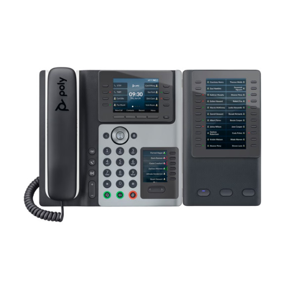 Poly Edge E450 điện thoại IP Phone hỗ trợ PoE (82M90AA) 5 Poly Edge E450 điện thoại IP Phone hỗ trợ PoE (82M90AA)