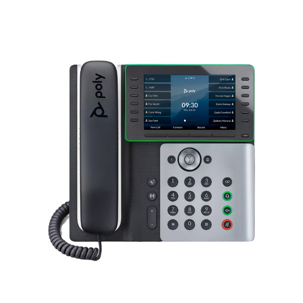 Poly Edge E500 IP Phone and PoE-enabled (82M94AA) 2024 Mặt trước Poly Edge E500 IP Phone and PoE-enabled (82M94AA)