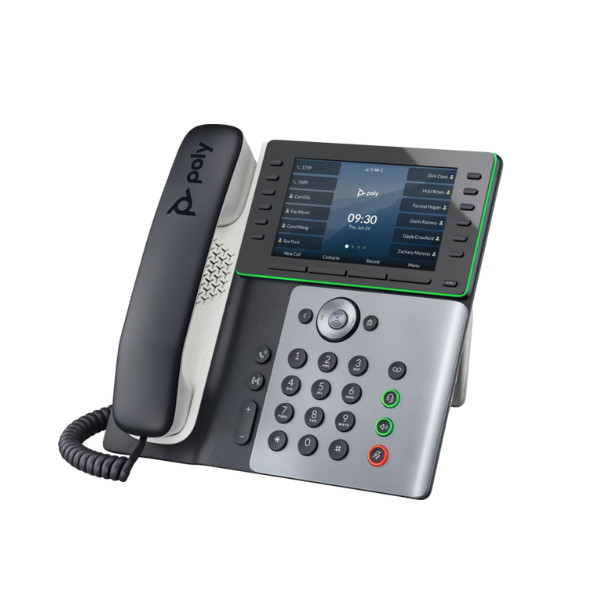 Poly Edge E550 IP Phone and PoE-enabled (82M91AA) 2 Poly Edge E550 IP Phone and PoE-enabled (82M91AA)