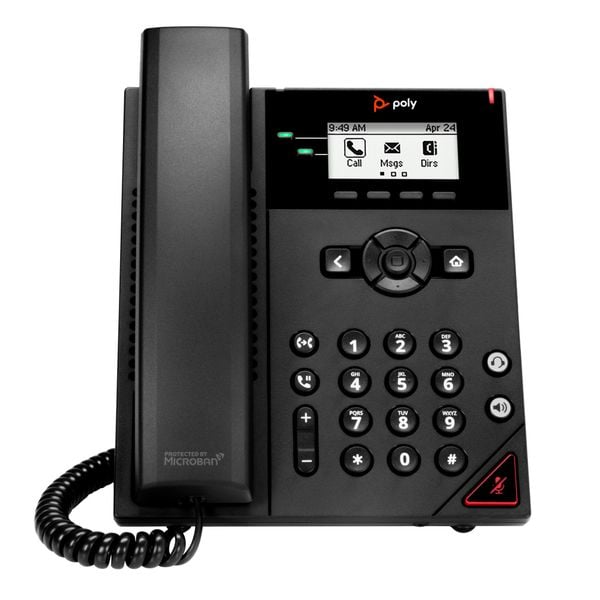 poly_vvx_150_microban_front_rgb_grande Dien thoai IP VVX 150 tu HP Poly Polycom Plantronics