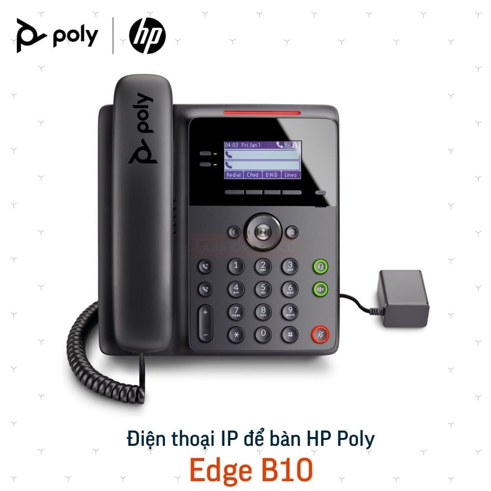 Điện thoại IP Poly Edge B10 1 Điện thoại bàn Poly Edge B10 IP Phone (84C19AA#ABJ)