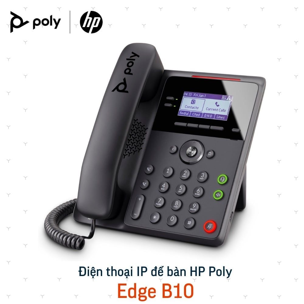 Điện thoại IP Poly Edge B10 2 Điện thoại bàn Poly Edge B10 IP Phone (84C19AA#ABJ)
