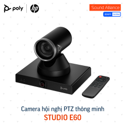 Camera hội nghị thông minh 4K MPTZ HP Poly Studio E60 (9W1A6AA)