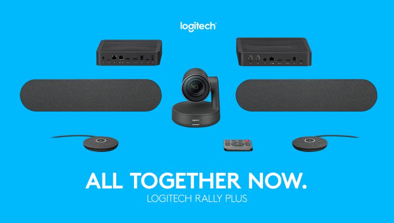 Logitech Rally Ball Logitech Rally Plus – Giải pháp phòng họp trực tuyến cao cấp cho phòng ...